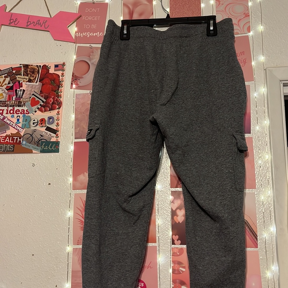 Heathered gray Calvin Klein joggers - Picture 6 of 10